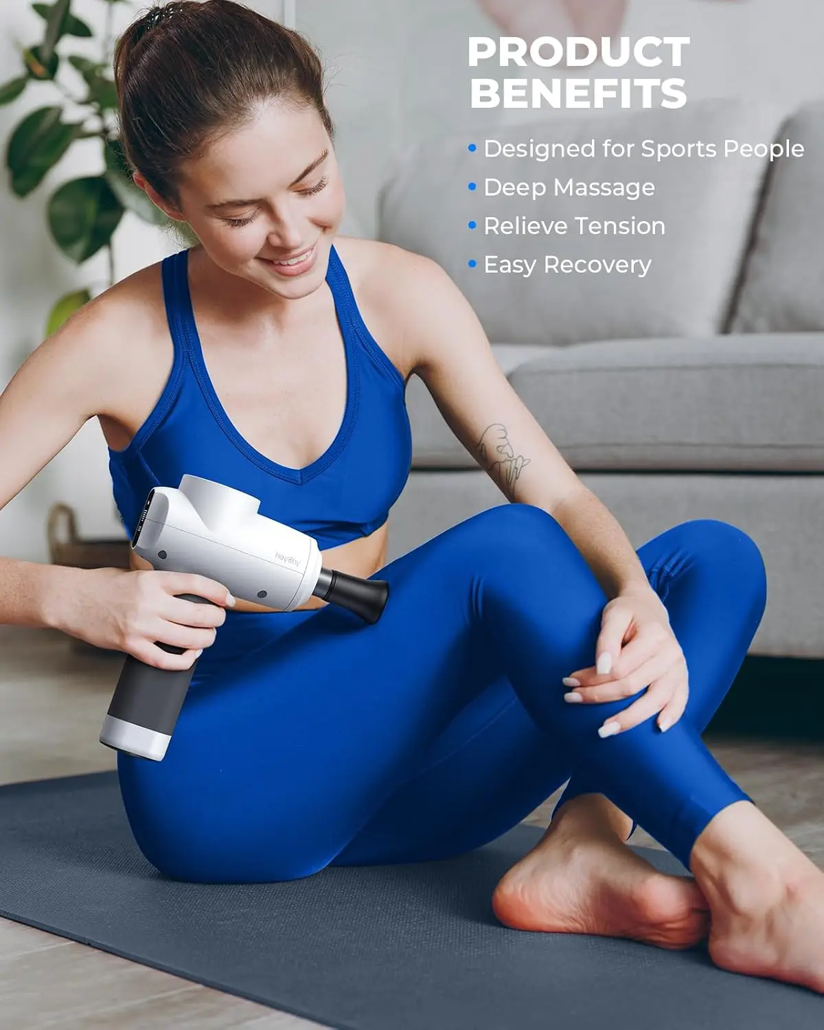 Пистолет для массажа глубоких тканей - Фотография_2