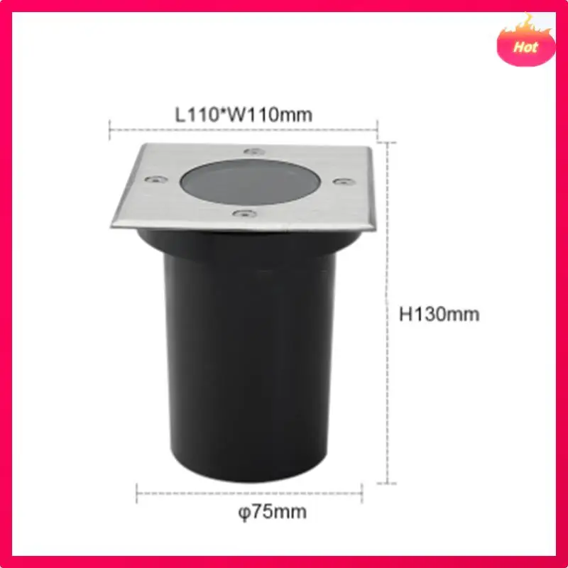 Наружный пейзажный квадратный торшер - Фотография_6