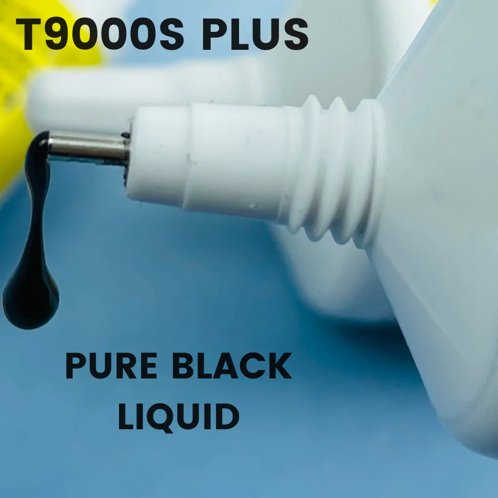 T900s upgrade t9000s plus 15/50/110 мл мягкий черный клей для ноутбука - Фотография_3