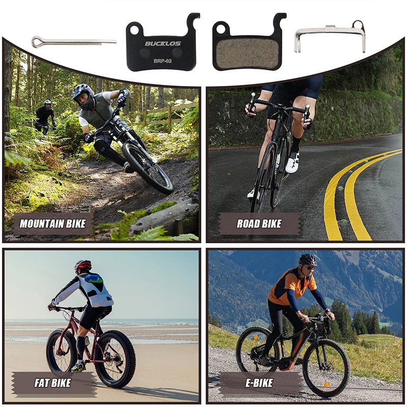 Bucklos полимерная дисковая тормозная колодка для shimano a01s - Фотография_6
