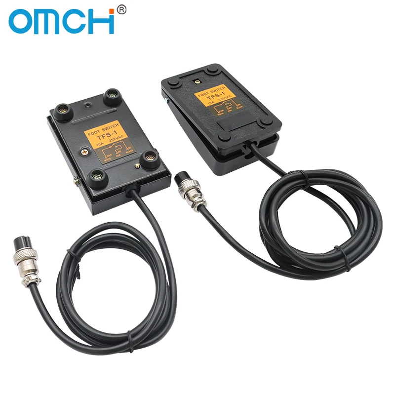 Ножной переключатель omch tfs-1/fs-1 с кабелем 1 м/2 м - Фотография_5