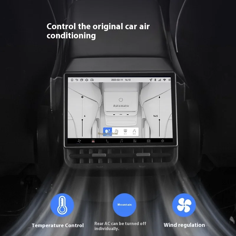 Версия 4g tesla-model y/3 задний экран управления развлечением 8 - Фотография_4