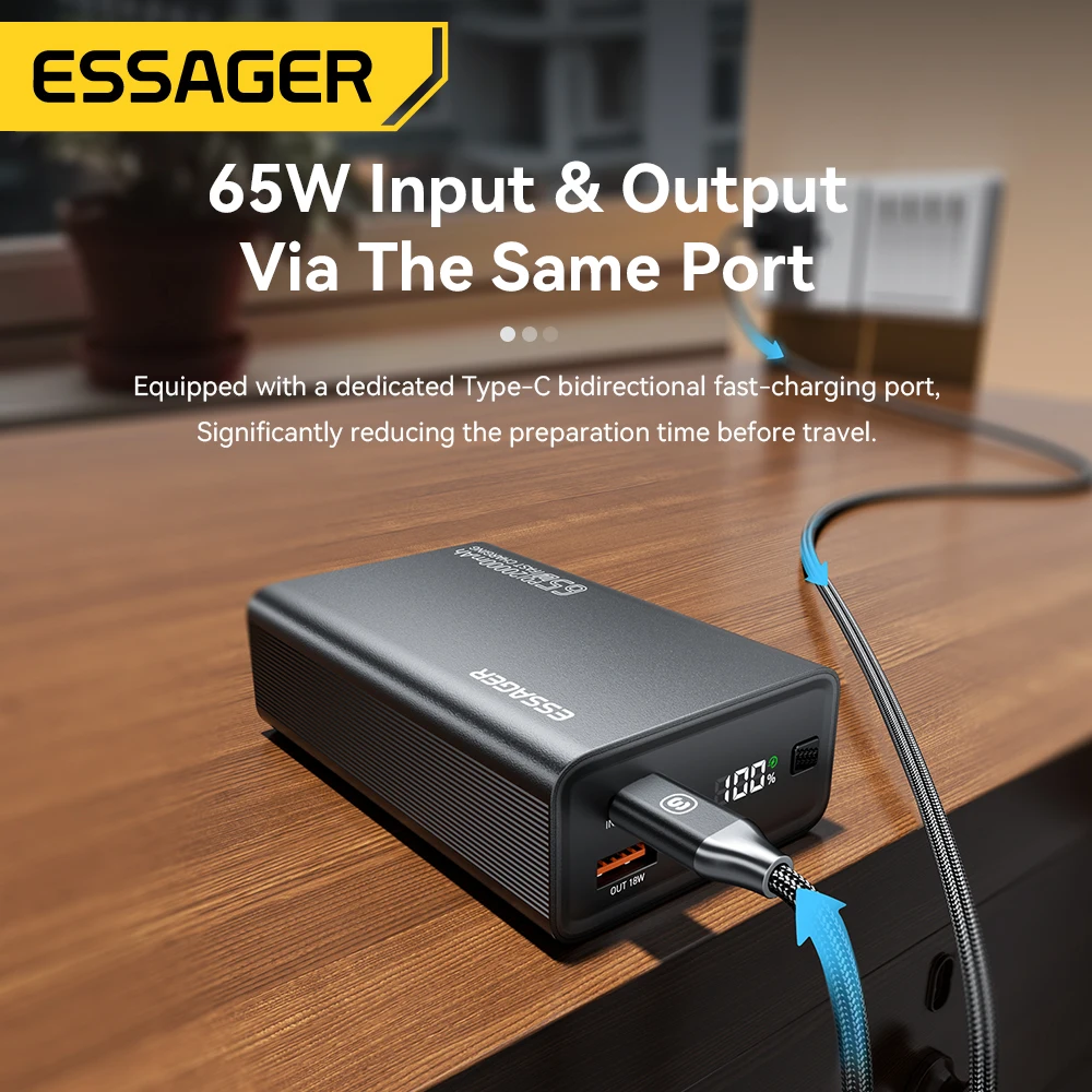 Essager power bank 20000 мач портативный - Фотография_5