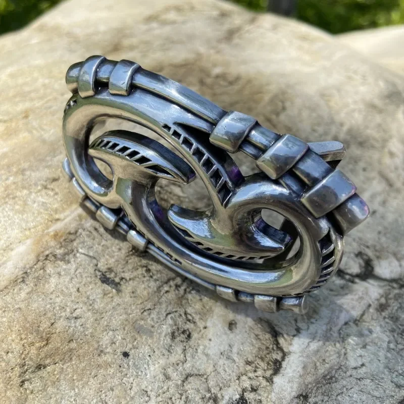 Ковбойская металлическая мужская пряжка из сплава - Фотография_4