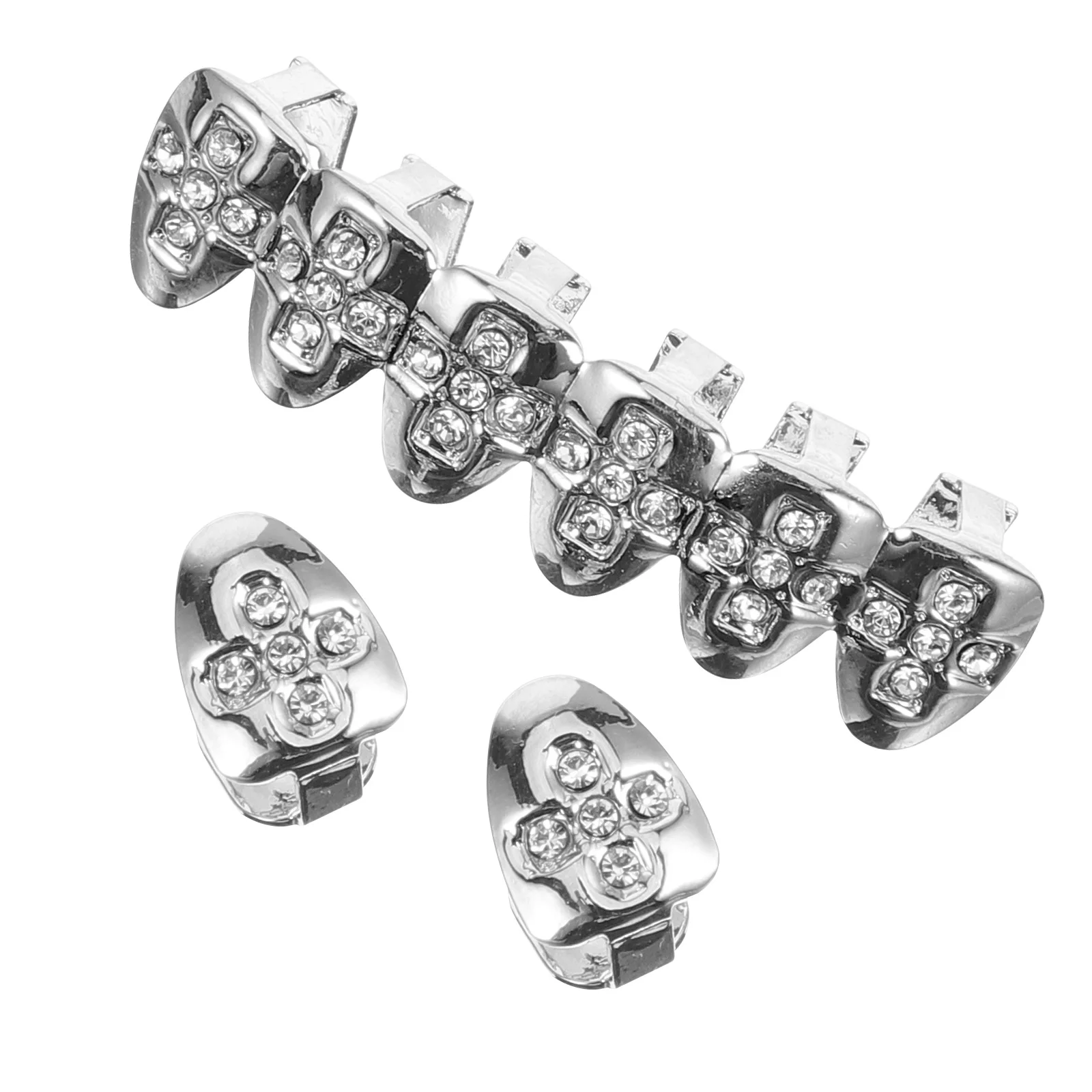 1 комплект, металлические грили для зубов в стиле хип-хоп - Фотография_2