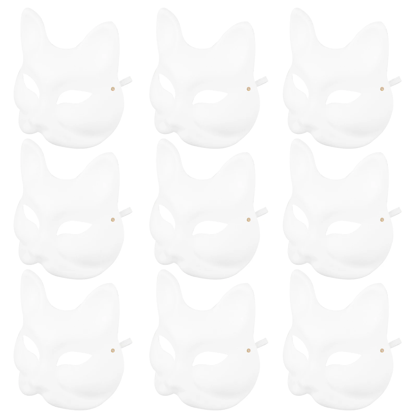 Пустые маски из целлюлозы лиса