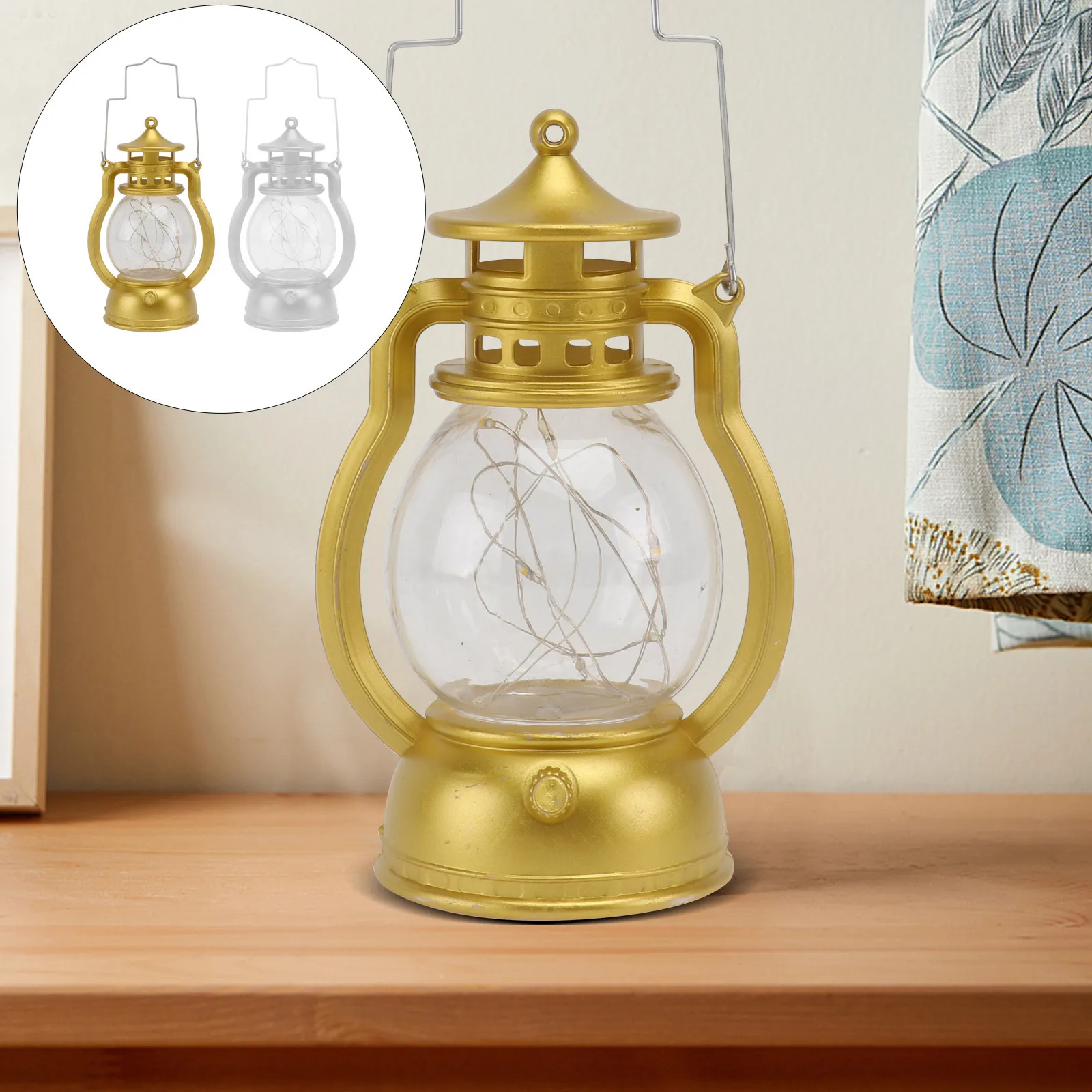 Креативные ручные ретро-фонарики для настенного декора для рабочего стола - Фотография_2