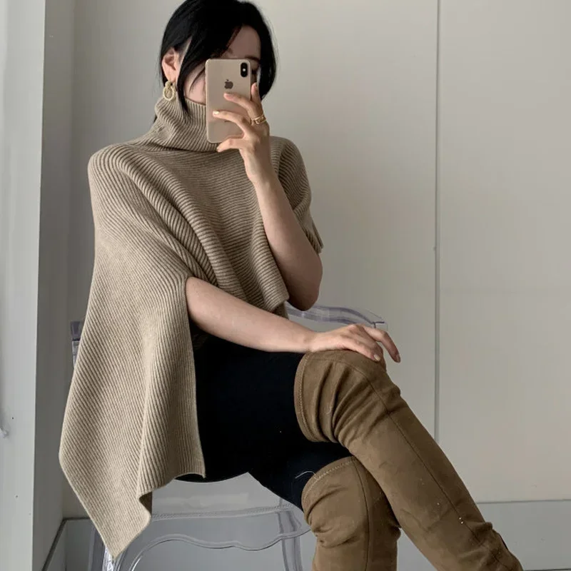 Однотонная шаль, накидка, эластичный - Фотография_4