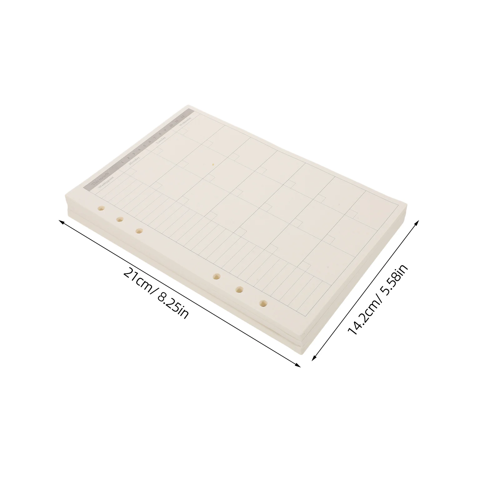 3 книги 3a5, сменные стержни для планировщика с 6 отверстиями - Фотография_4