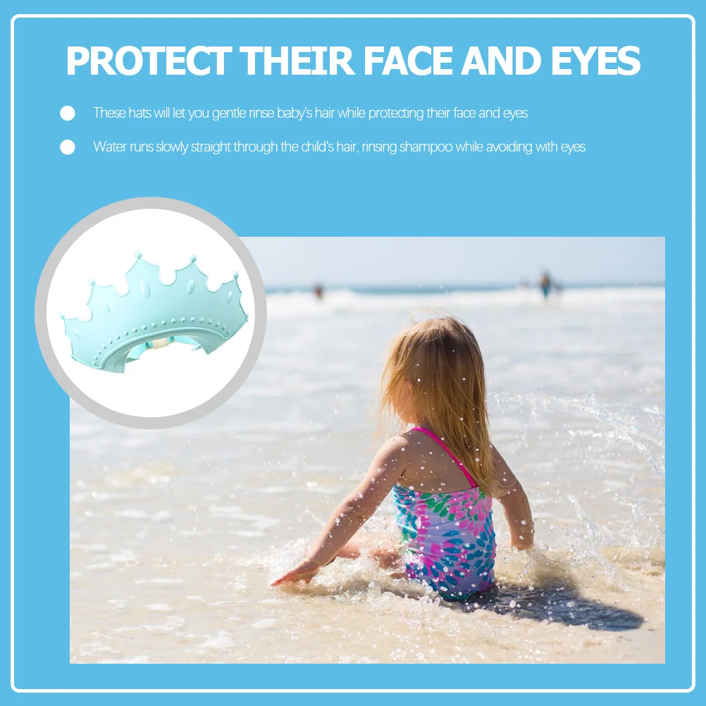 Детская шапка для шампуня в форме короны - Фотография_3