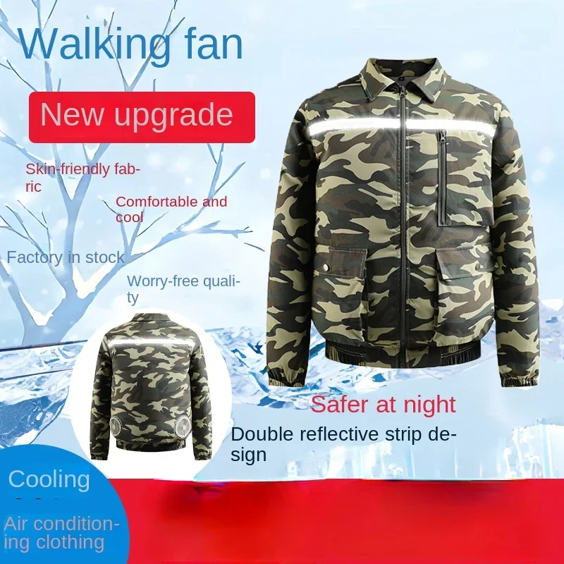Cool 4 fan jacket мужское ледяное - Фотография_2