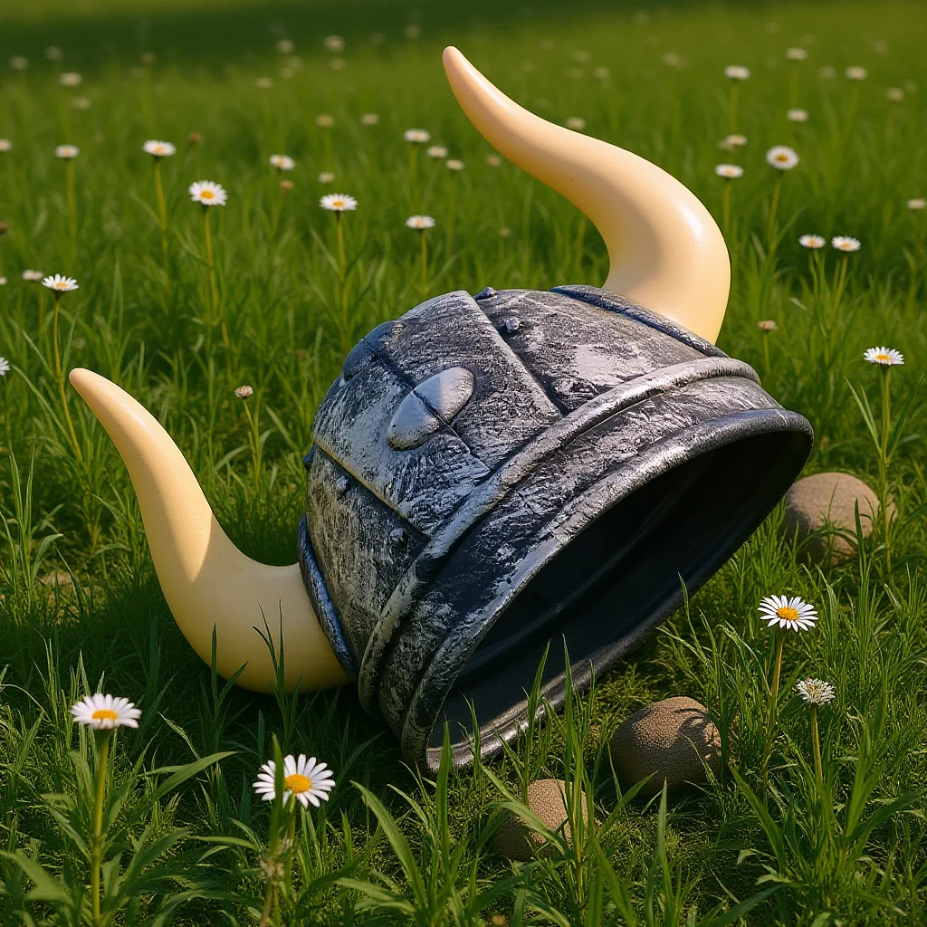 Шляпа с рогами буйвола