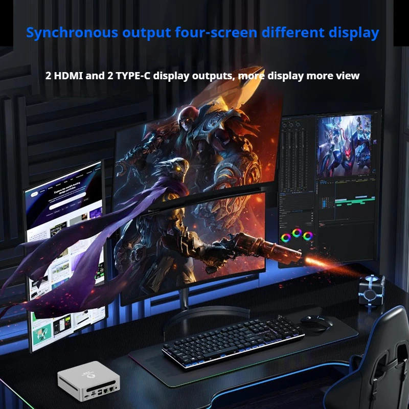 Genmachin amd ryzen7 7840hs ryzen9 - Фотография_3