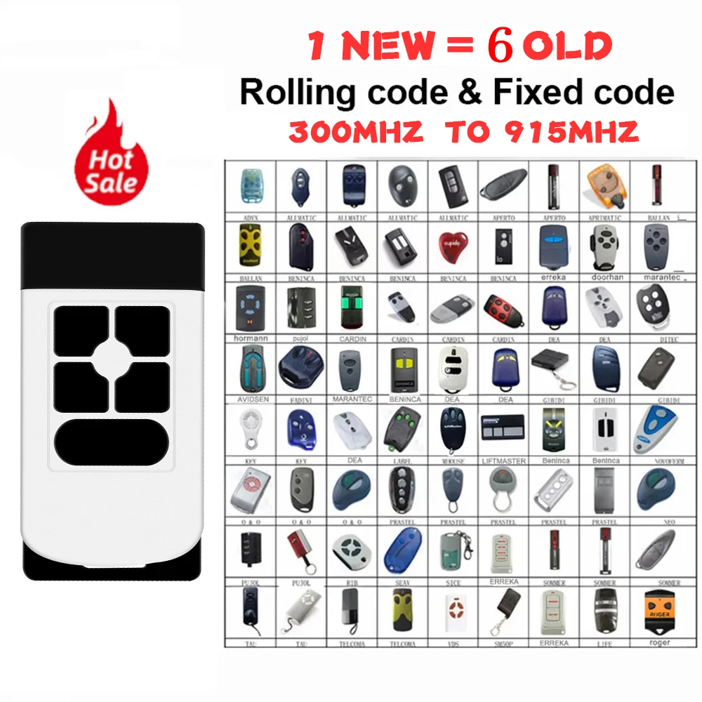 300 ~ 915 мгц копирующий пульт дистанционного управления - Фотография_2