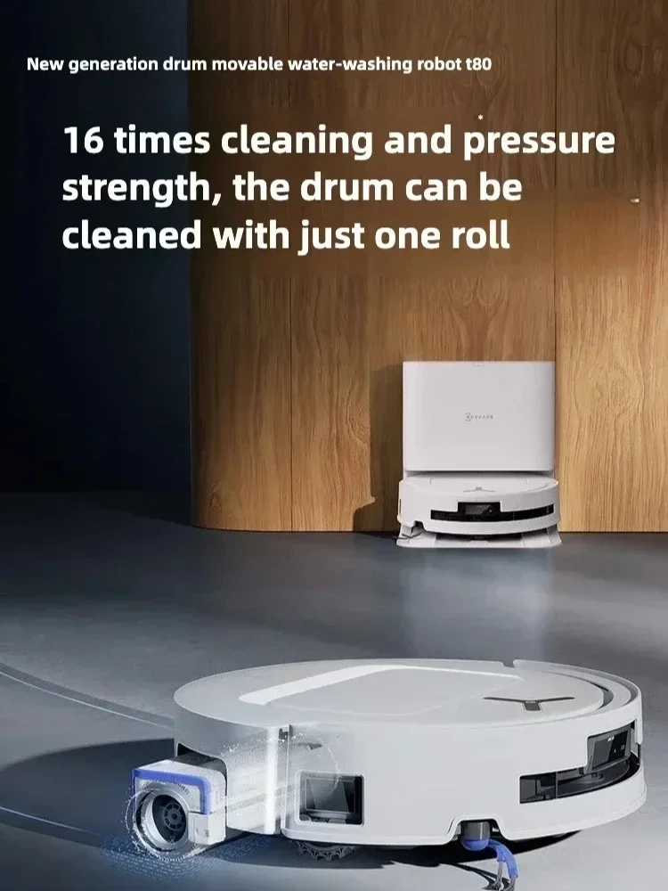 Ecovacs t80 умный робот-пылесос с барабанным пылесосом - Фотография_4