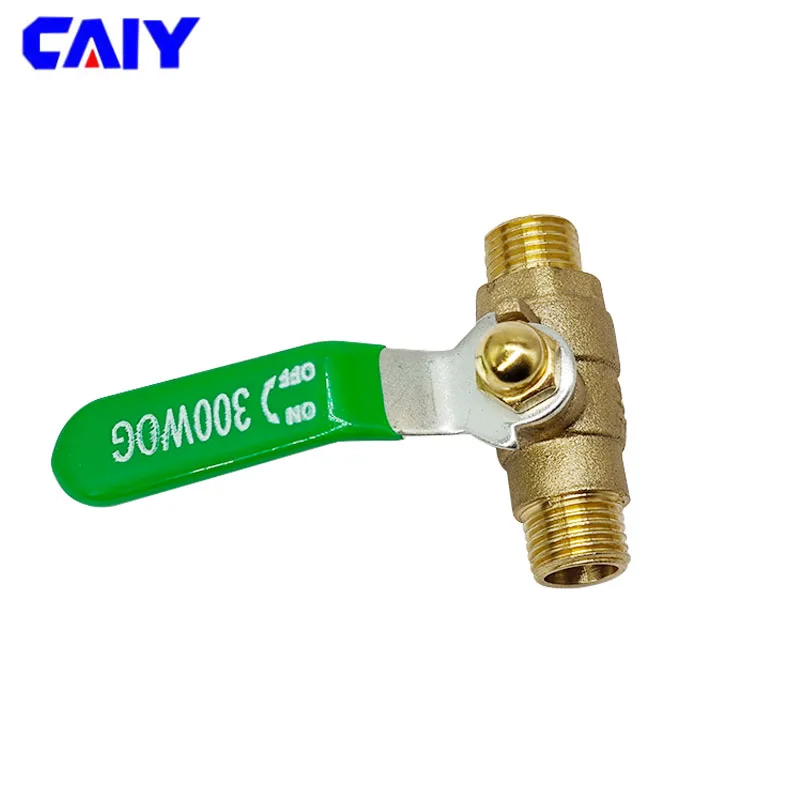 Латунный двухсторонний запорный - Фотография_5