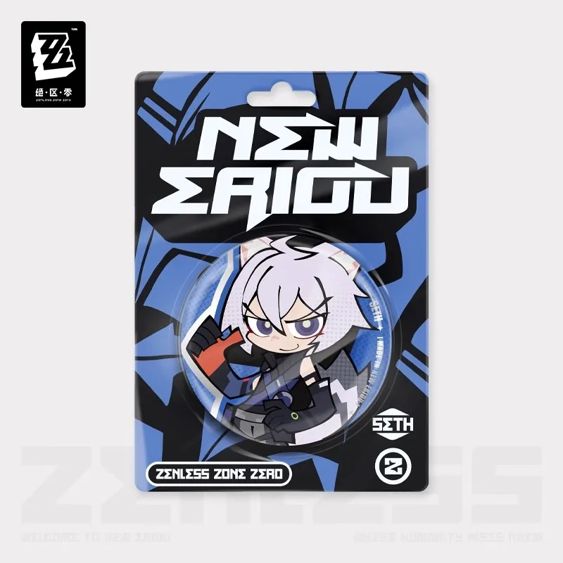 Официальный значок mihoyo zenless zone zero lido series q-edition - Фотография_4
