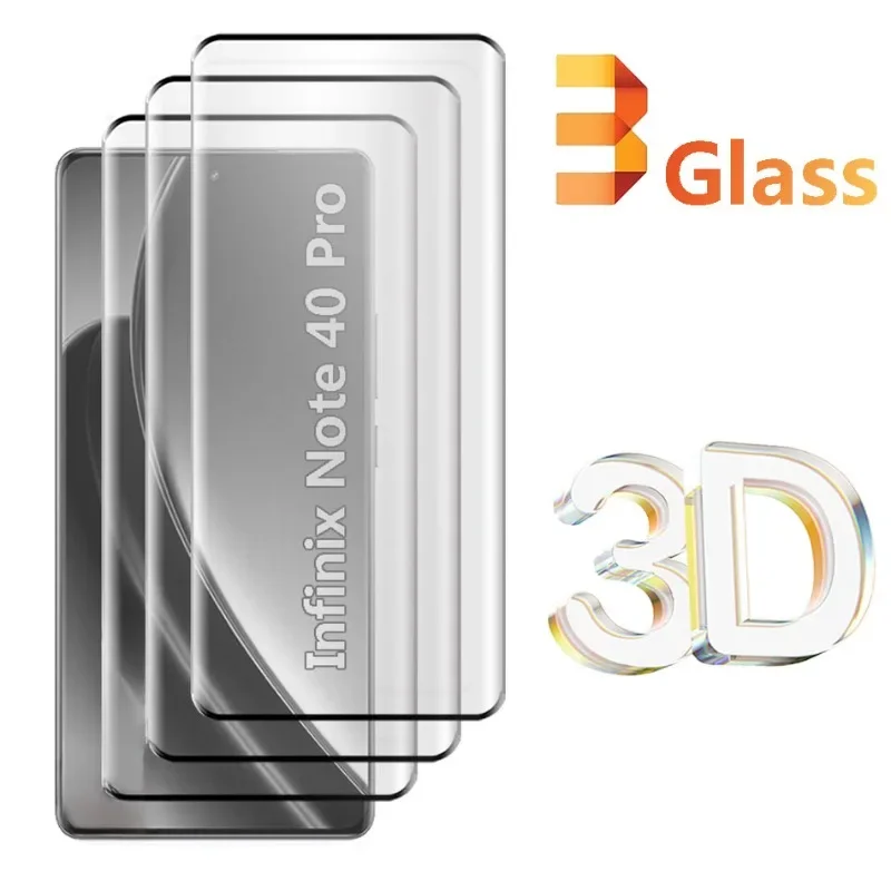 3d закаленное стекло для infinix