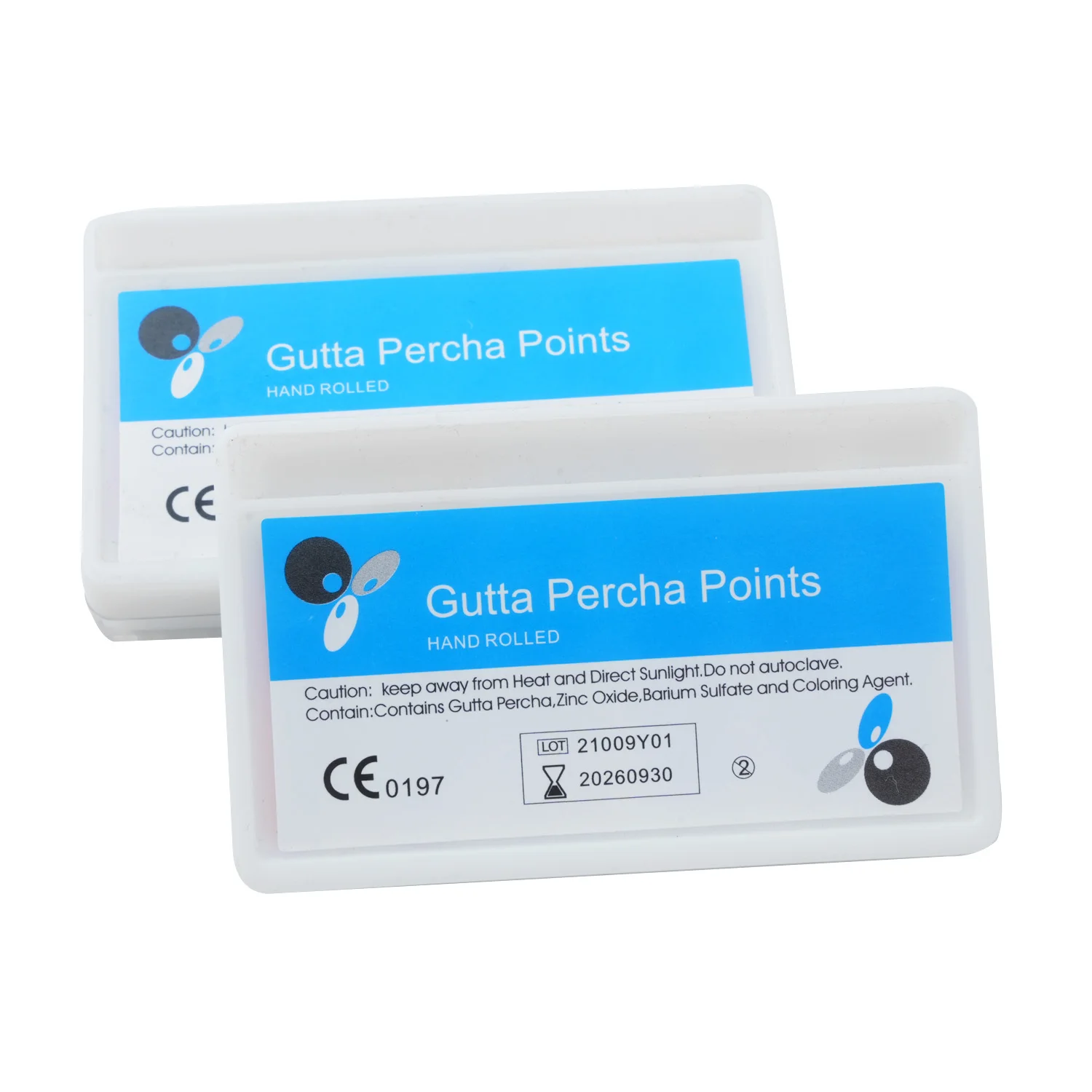 1 коробка, эндодонтические материалы для стоматологии gutta percha point - Фотография_2