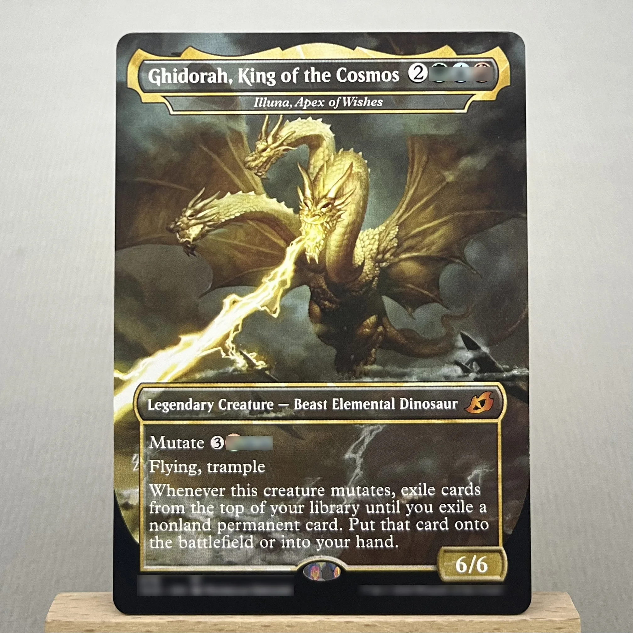 Iko cmr holo13-i02 tcg прокси волшебные карты lluna - Фотография_4