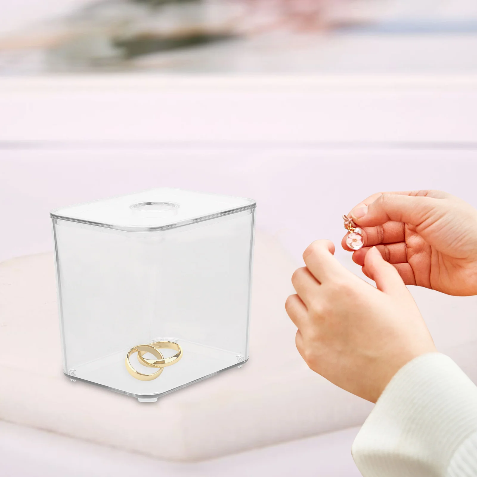 Прозрачный органайзер для макияжа - Фотография_5