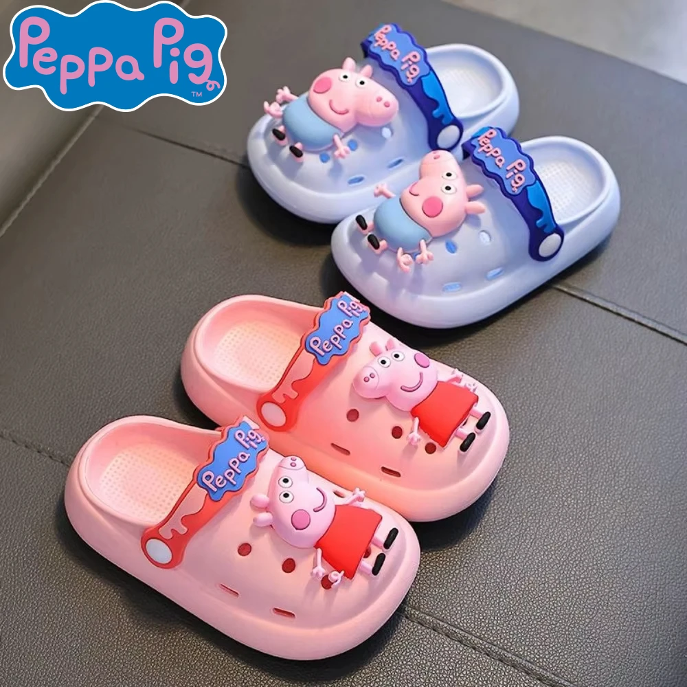 Детские сандалии kawaii «свинка пеппа» 15-19 см - Фотография_4