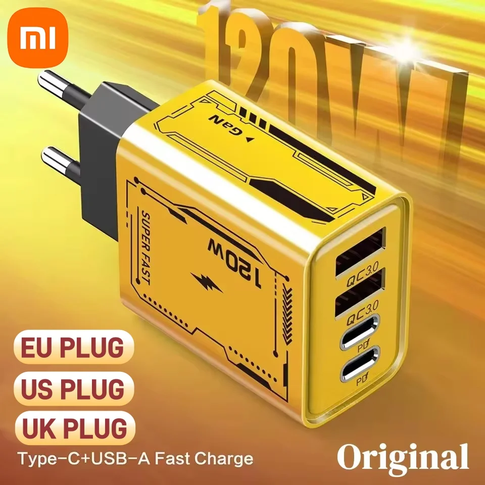 Xiaomi 145w ultra fast charging 3-портовый pd usb type-c qc 3 - Фотография_2