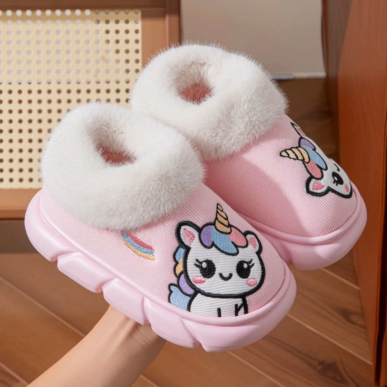 Детская зимняя теплая обувь для мальчиков и девочек - Фотография_4