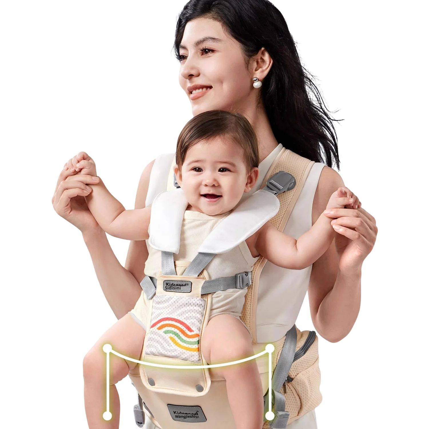 Aibedila табурет-кенгуру на талии - Фотография_5