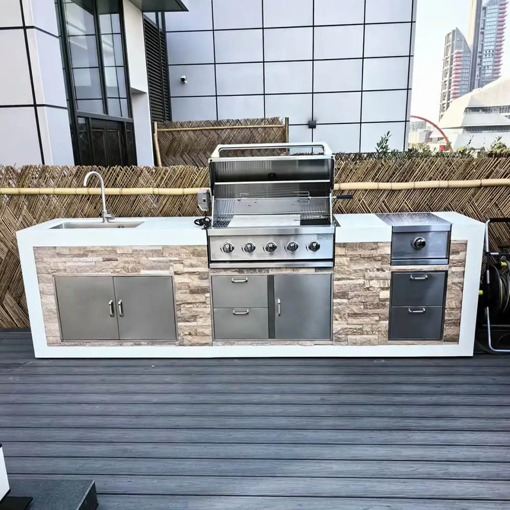 Лидер продаж, газовый гриль для приготовления пищи на заднем дворе - Фотография_5