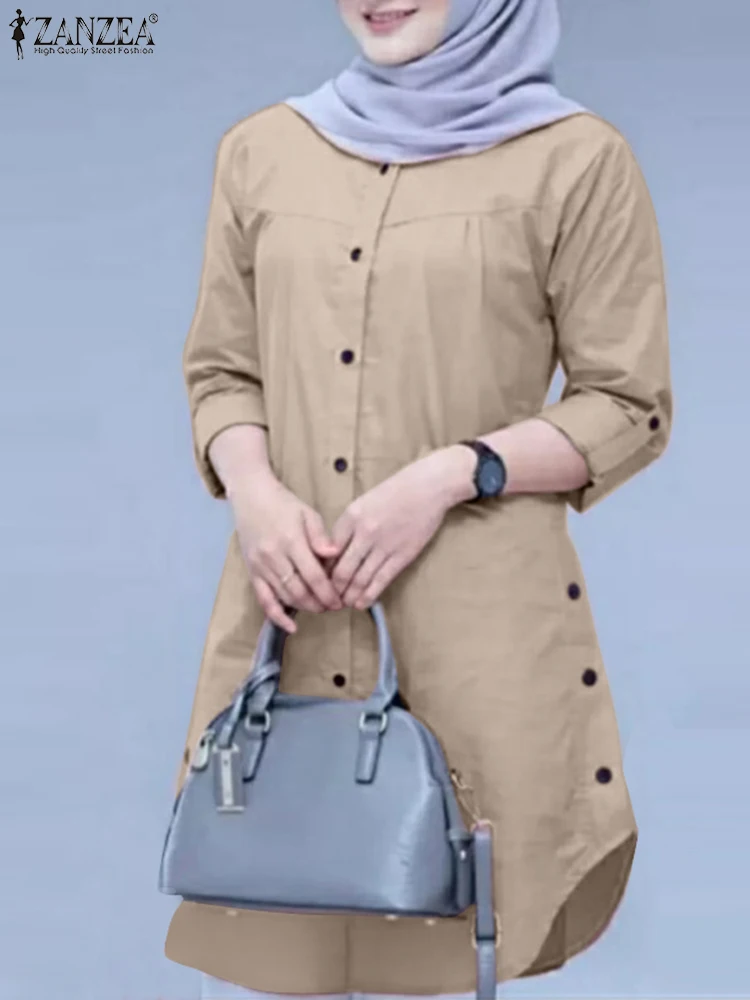 Модная мусульманская абайя zanzea - Фотография_2