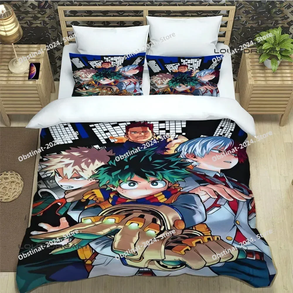 Комплекты постельного белья с героями мультфильмов «my hero academia» - Фотография_5