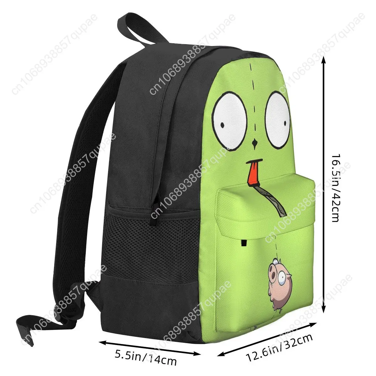Invader zim gir dib green dib рюкзак-робот - Фотография_2