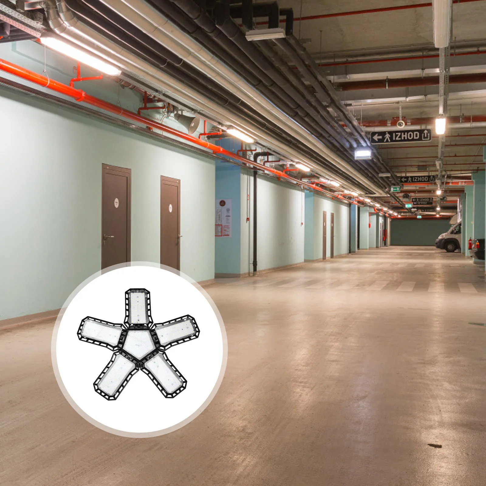 Светодиодный светильник для гаража - Фотография_2