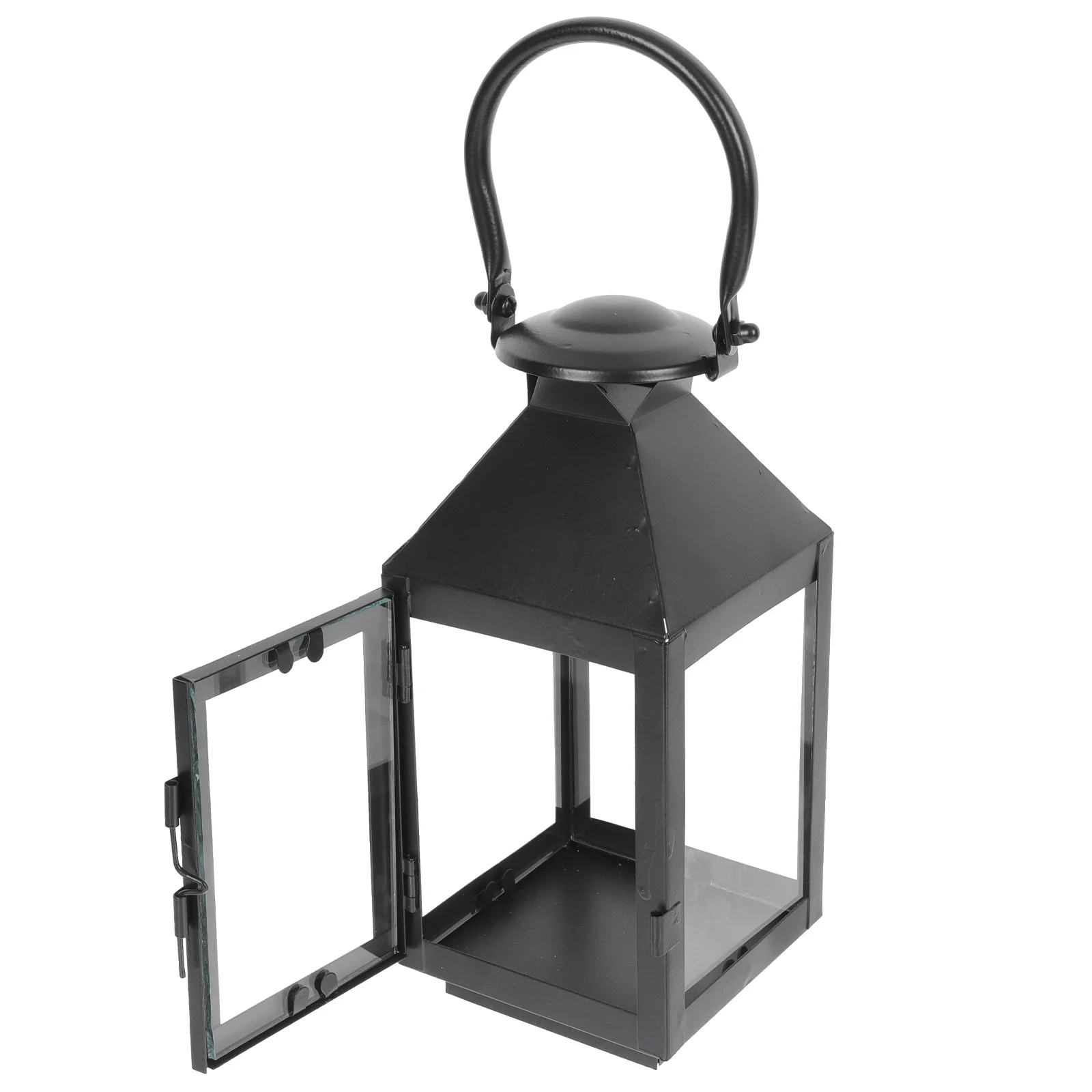 Железный художественный стеклянный подсвечник - Фотография_6