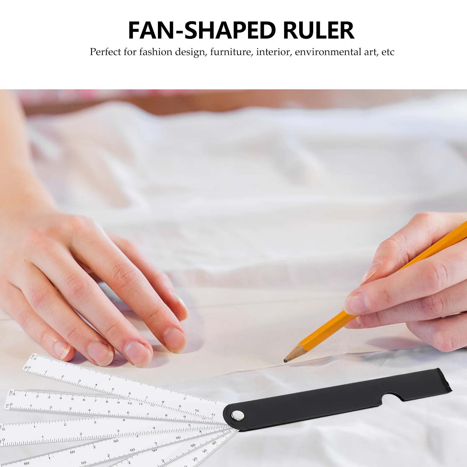 Складная секторная линейка