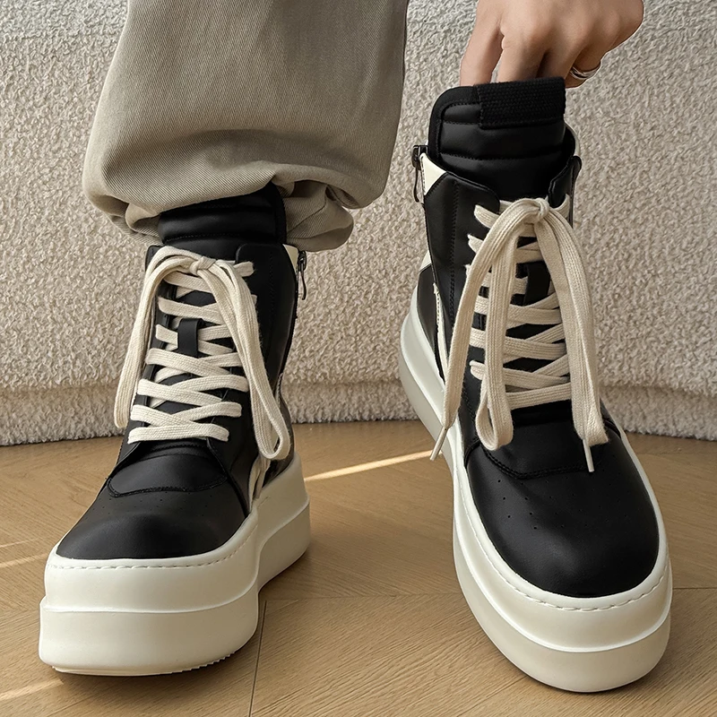 Ботинки унисекс на платформе с - Фотография_5