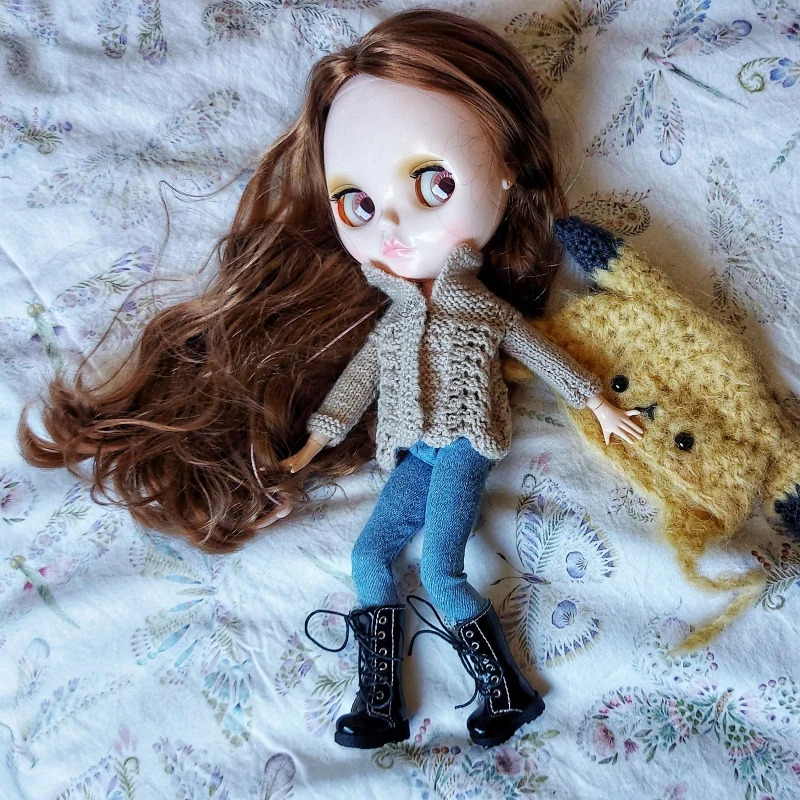 Сапоги тильда для куклы blythe - Фотография_6