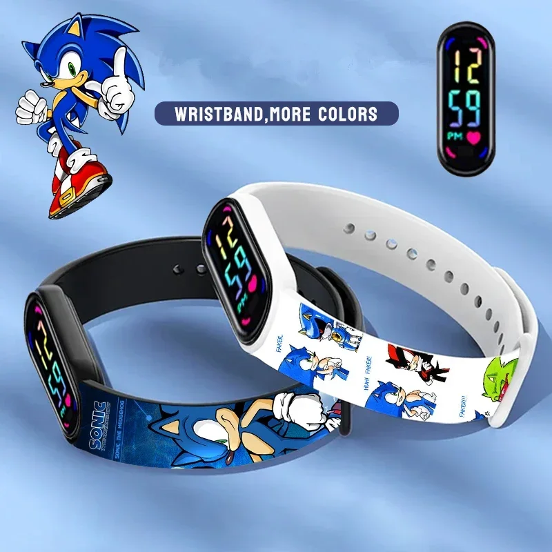 Цифровые часы disney stitch sonic - Фотография_2