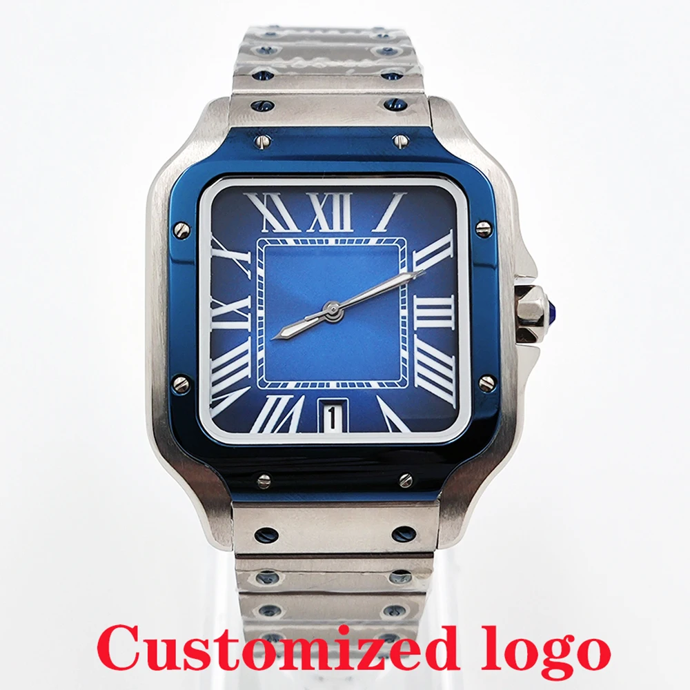 Часы nh35 квадратные мужские и женские часы