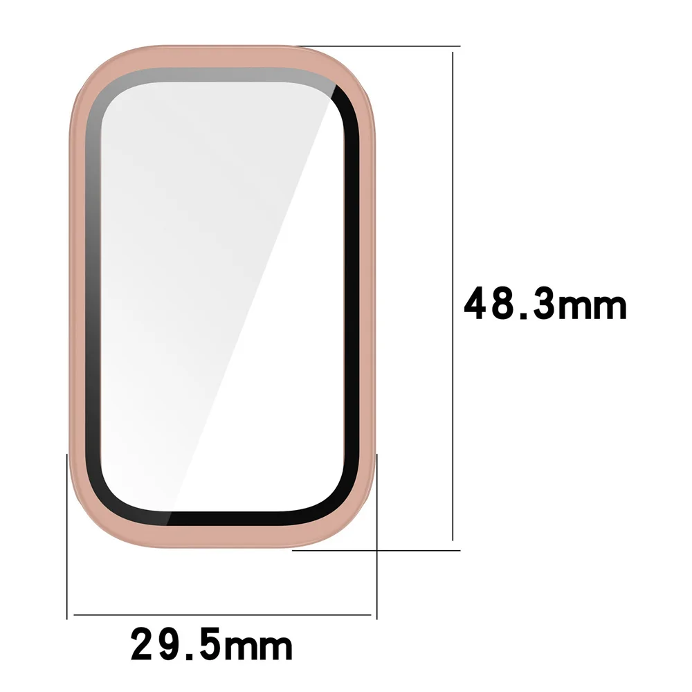 Закаленное стекло + чехол для xiaomi smart band 9 - Фотография_6