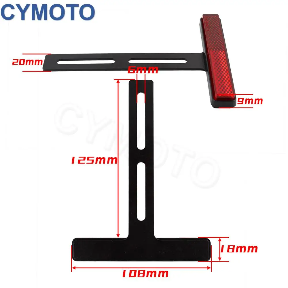Универсальный задний отражатель мотоцикла - Фотография_3