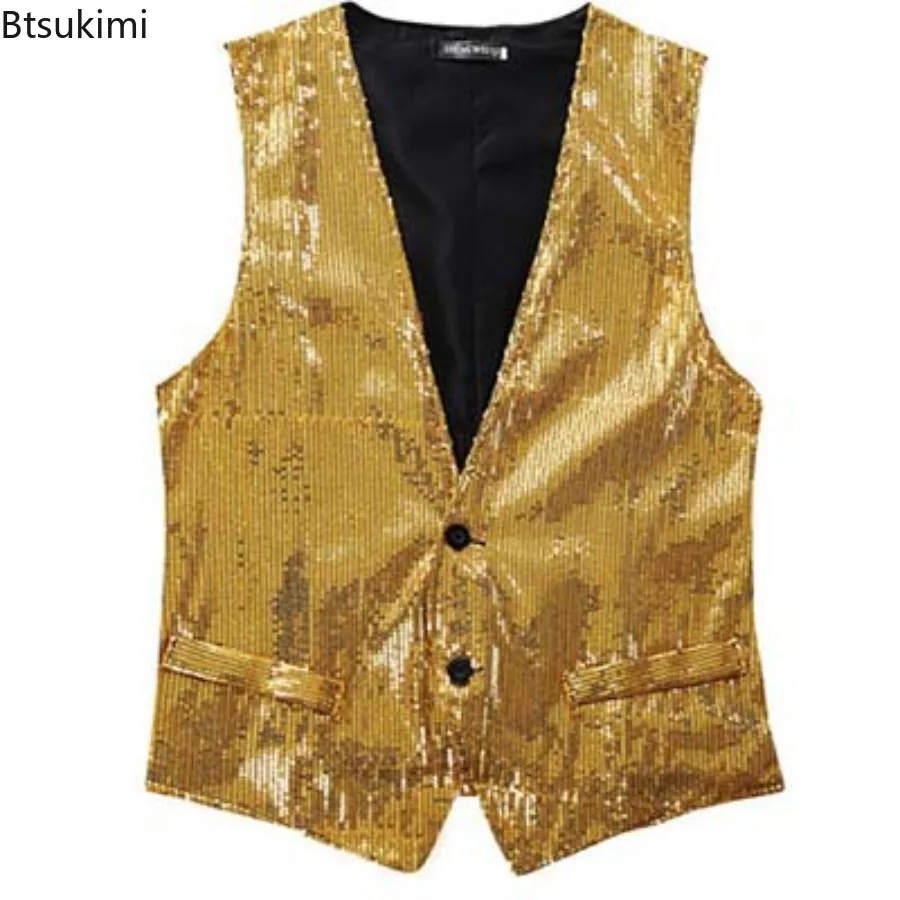 Сверкающие жилеты с пайетками