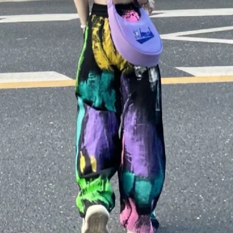 Богемные красочные женские брюки - Фотография_2