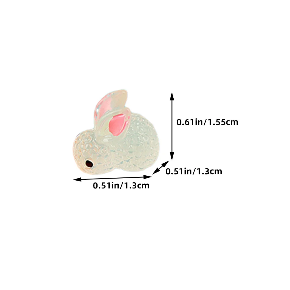 Мини-смола, декор в виде кролика - Фотография_4