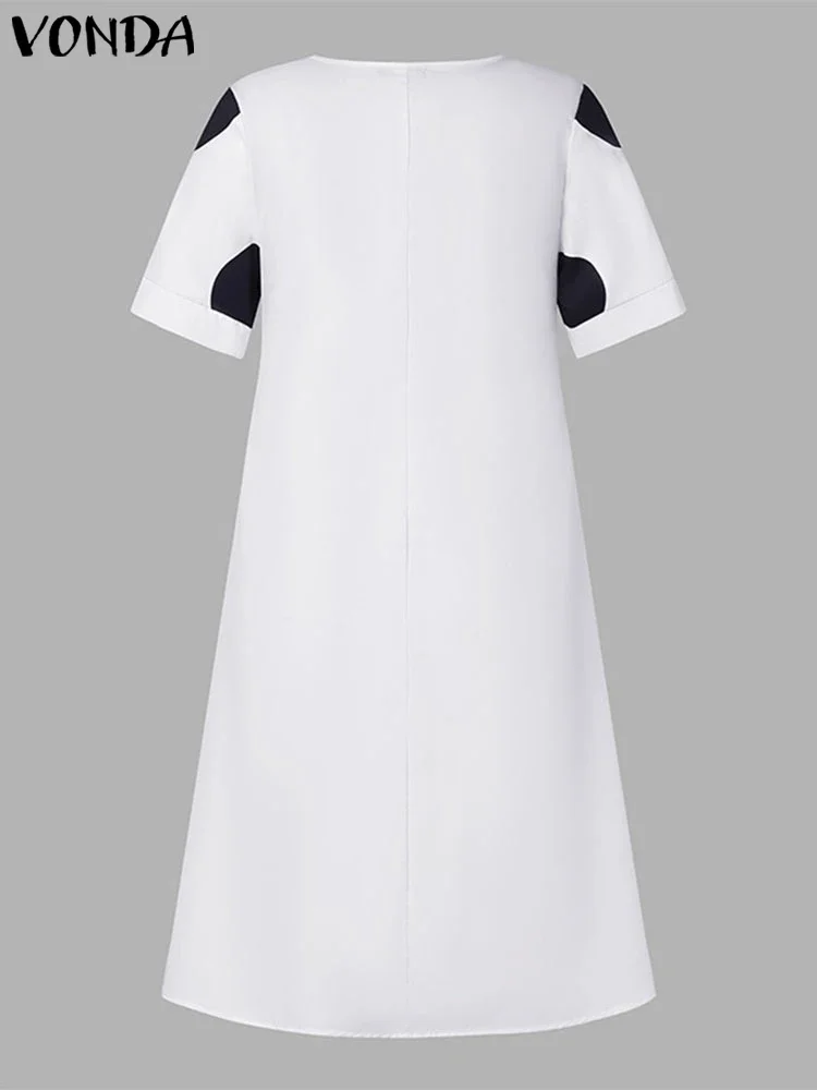 Женское платье-макси с v-образным вырезом - Фотография_5