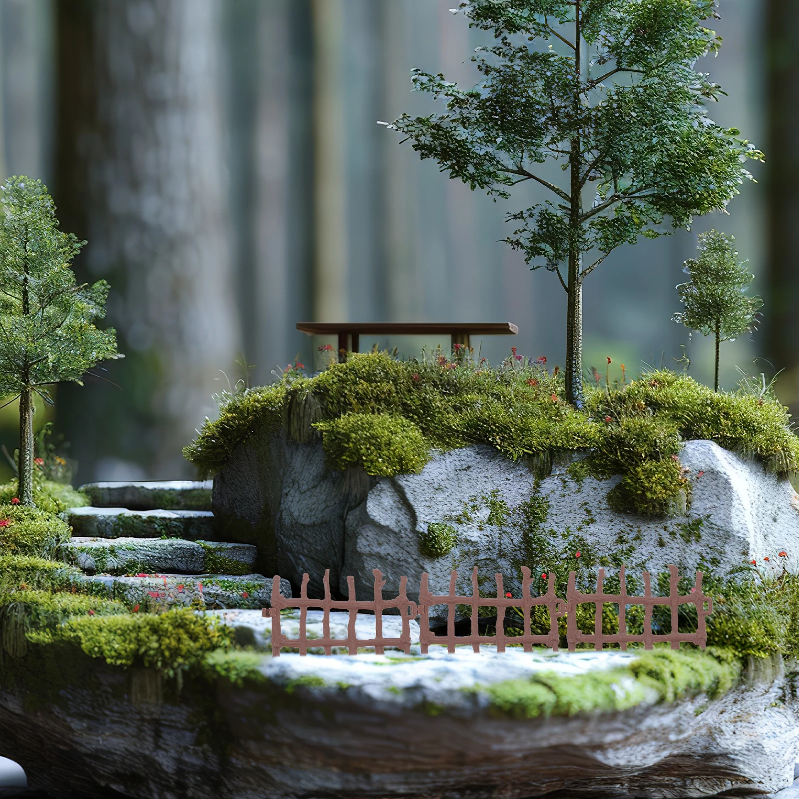 Микропейзаж, модель забора - Фотография_6