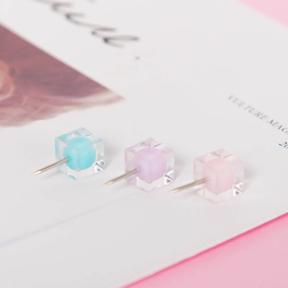 Цветные кнопки, милые настольные настенные офисные доски объявлений - Фотография_6