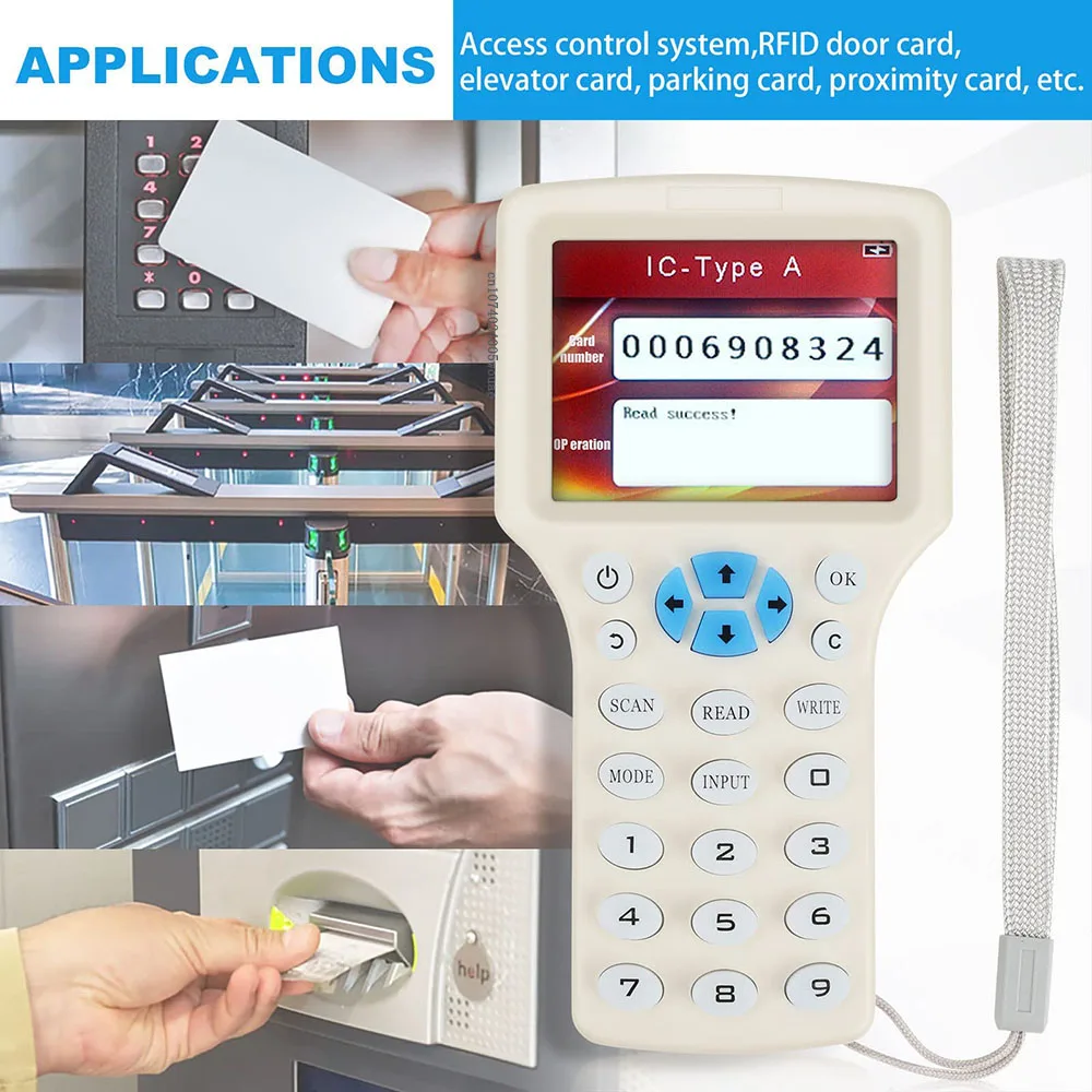 10-частотный nfc-считыватель смарт-карт - Фотография_2