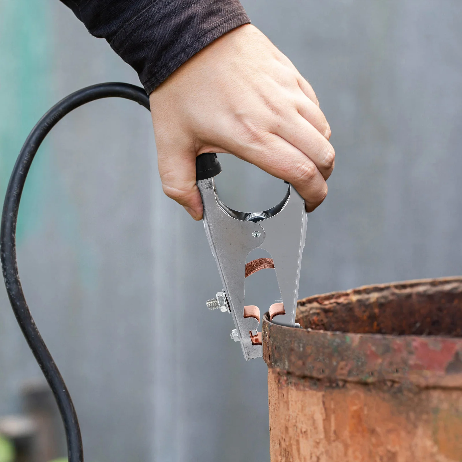 Сверхмощный сварочный зажим для заземления 800а - Фотография_6